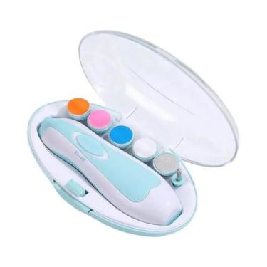 Imagem de Conjunto De Cuidados Com as Unhas Para Bebês, Lixa Elétrica E Tesoura 