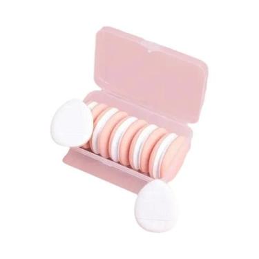 Imagem de Mini Esponja Aplicadora De Maquiagem Para Base, Pó Compacto, BB Cream 