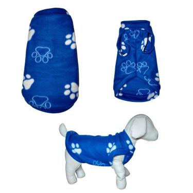 Imagem de Roupa Para Cachorro - Suéter De Inverno Azul Gg