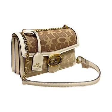 Imagem de Bolsa Transversal Feminina De Luxo Leve E Elegante, Design De Contrast