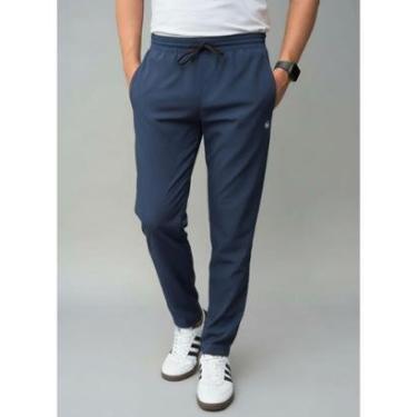 Imagem de Calça Casual Fit Tactel Elastano Skinny Leve Academia Treino-Masculino