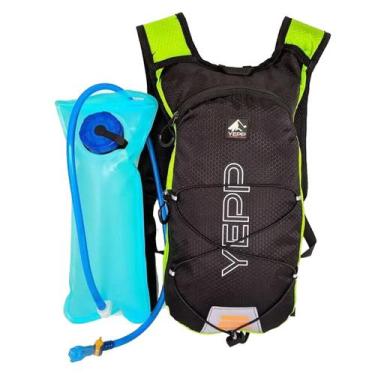 Imagem de Mochila Ciclista Yepp Com Bolsa de Agua 2l Capacidade 5L, Verde