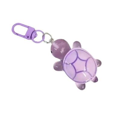 Imagem de Chaveiro De Tartaruga Que Brilha No Escuro Para Mulheres E Meninas, Pi
