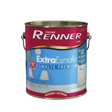 Imagem de Tinta Extra Esmalte Verde Folha (1154) 3,6 Litros Renner