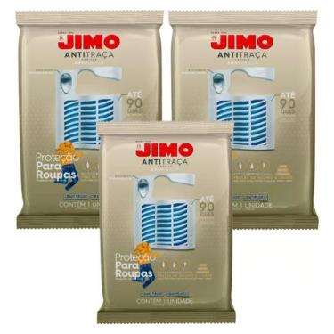 Imagem de Kit Anti Traça Cartela Jimo Contém 3 Unidades