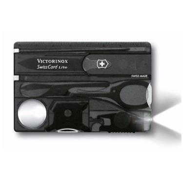 Imagem de Canivete Victorinox Swiss Card Lite - 13 funções - Preto - 0.7333.T3