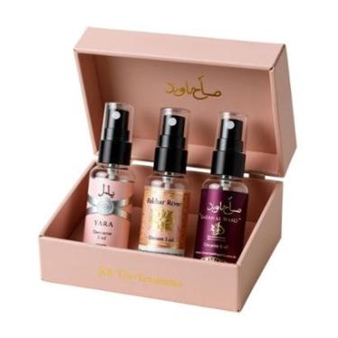 Imagem de Kit Decants Árabes femininos Yara + Fakhar Rose + Sabah 5ml Original-Feminino