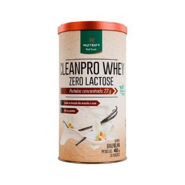 Imagem de Cleanpro Whey Zero Lactose Sabor Baunilha 450g Nutrify