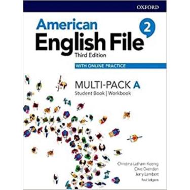 Imagem de Livro - American English File 2A Multi-Pack With Online Practice - 3Rd