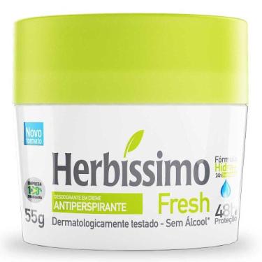 Imagem de Desodorante em Creme Herbíssimo Fresh Antiperspirante 48h sem Álcool 5