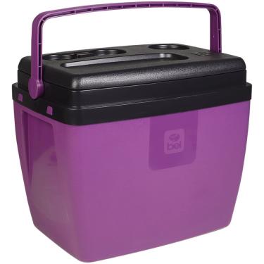 Imagem de Caixa Térmica 36 Litros Açaí E Preta Bel Eps