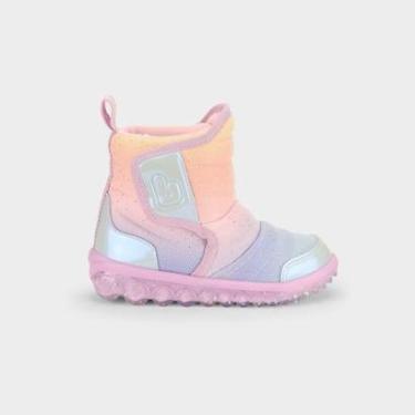 Imagem de Bota Infantil Bibi Roller 2.0 Rosa com Lilás-Feminino