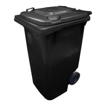 Imagem de Contentor Plástico C120p 120L com Tampa para Uso Como Lixeira Tipo Gari Verde Higipack