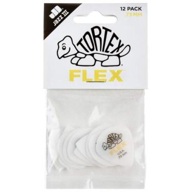 Imagem de 12 Palheta Jazz III Branca DUNLOP 468P 0.73 jazz3 Guitarra