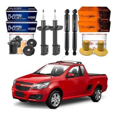 Imagem de Kit Amortecedor Dianteiro Traseiro Montana 1.4 2010 A 2022 - Cofap