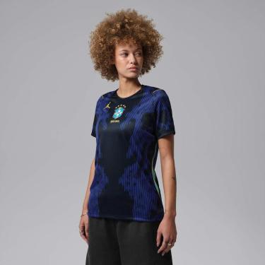Imagem de Camisa Brasil Jordan II 2026/27 Torcedora Pro Feminina-Feminino