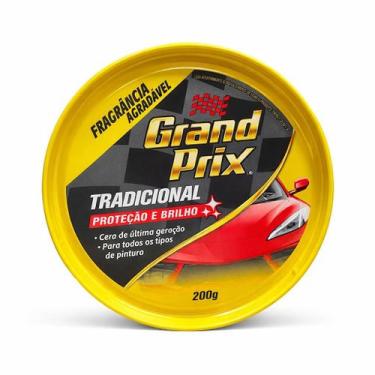 Imagem de Cera Grand Prix Tradicional 200g Brilho e Proteção Carro - 171428, Gra