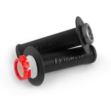 Imagem de Par Manopla Lock On Biker Ktm Husqvarna 125/250/300 2T, Preto
