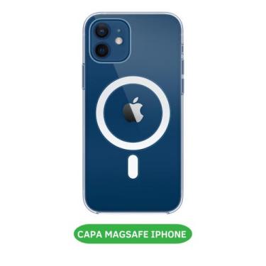 Imagem de Capa Capinha com Magsafe Compatível iphone 11 11 pro 11 pro max Carga 