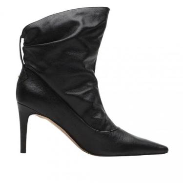Imagem de Bota Feminina Capodarte Salto Fino em Couro 4018191, Preto, 35