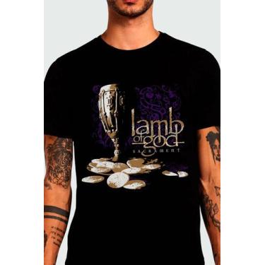 Imagem de XX Camiseta Lamb of God Of0128 Consulado Do Rock Plus Size, Preto, XXX
