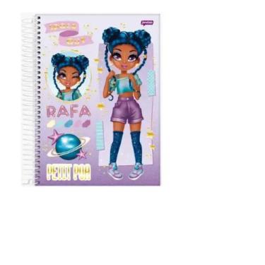 Imagem de Caderno espiral universitário Petit Poá 15 matérias - 240 folhas - JAN