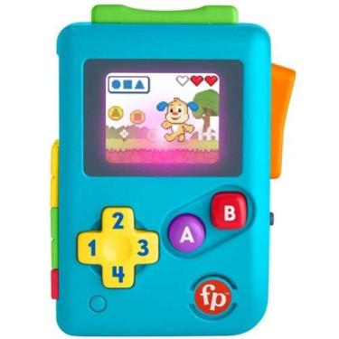 Imagem de Brinquedo Educativo Fisher-Price Meu Primeiro Videogame, Único, Amarel