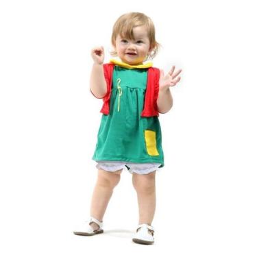 Imagem de Fantasia Chiquinha Bebê Infantil Personagem Turma Do Chaves - SulAmeri