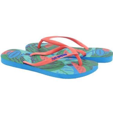 Imagem de Chinelo Havaianas Summer Fr 4148937, Azul, 35