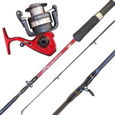 Imagem de Vara de Pesca 40lb Maruri Molinete Alumínio Marine Sports ideal para P