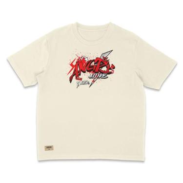 Imagem de Camiseta Oversized Marfim Angry Attire Di Nuevo, P, Bege