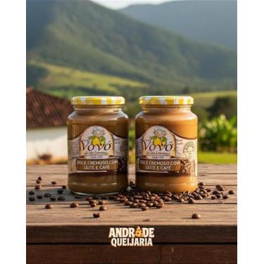 Imagem de Doce de Leite com Café - 2 Potes de 650g - Sabor Tradicional - Da Vovó