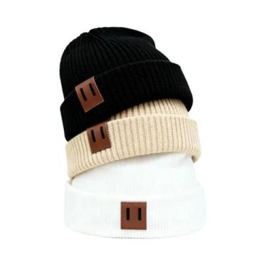 Imagem de Chapéus De Malha Para Bebês, Gorros Quentes E Fofos Para Meninos E Men