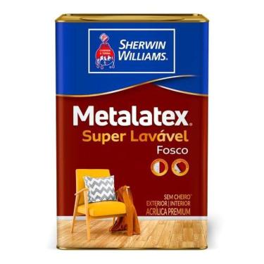 Imagem de Color Metalatex Fosco Base W Lata Tinta para Acabamento em Paredes Internas e Externas Sherwin Williams