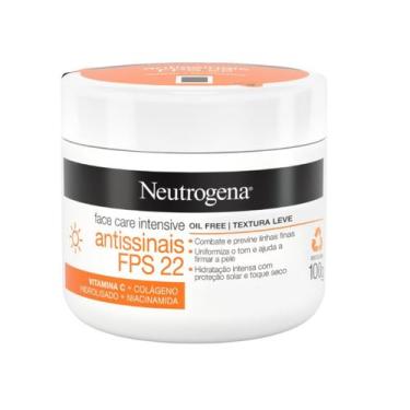 Imagem de Neutrogena Hidratante Facial Antissinais FPS 22 100g
