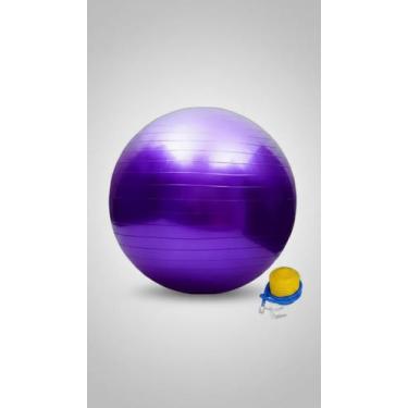 Imagem de Bola Fitness Antiestouro 55cm Yoga Pilates - Congratulations Store