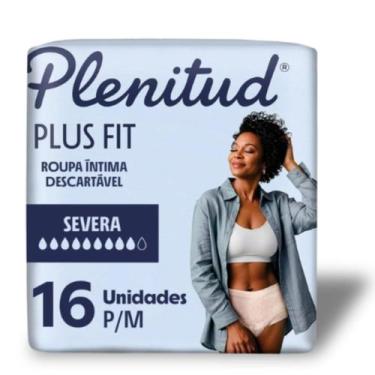 Imagem de Fralda Calça Plenitud Fit Plus P-M - 16 Unidades - Alta Absorção Inten