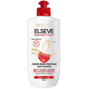 Imagem de Creme para Pentear L'Oréal Paris Elseve Reparação Total 5+, 250ml
