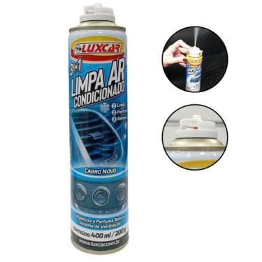 Imagem de Limpa Ar Condicionado Perfumado 400ml Luxcar Higienizador