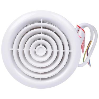 Imagem de Exaustor Liege para Banheiro Redondo com Vazão de 75 M3-H e 15 W Branco Liege Cosmetics 110V