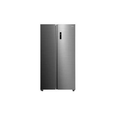 Imagem de Geladeira Midea Frost Free Side By Side 511L Smart Inverter MD-RS710FGD Inox