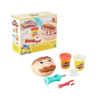 Imagem de Play Doh Mini Kit Brincando de Dentista Massinha de Modelar