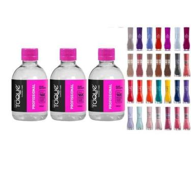 Imagem de Kit 3 Novo Toque - Tratamento para Unhas Óleo Secante 120ml + Cortesia