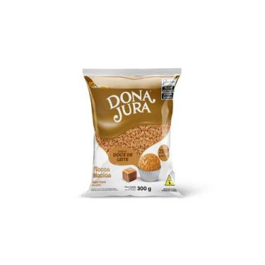 Imagem de Flocos Macio Sabor Doce de Leite Sem Lactose 300g - Dona Jura