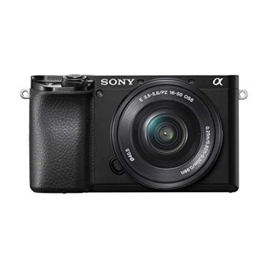 Imagem de Sony Câmera sem espelho Alpha A6100 com lente de zoom de 16 a 50 mm, preta (ILCE6100L/B)
