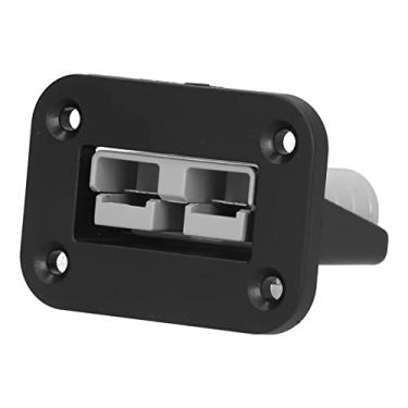 Imagem de Conector de plugue de carregamento de bateria, portas USB duplas pretas 12-24 V, kits de conectores de bateria para caravana para caminhão e barco