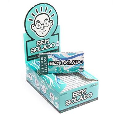 Imagem de Caixa de Seda Transparente de Celulose Bem Bolado 1 1/4 Large Seda Pequena (c/24) Atacado