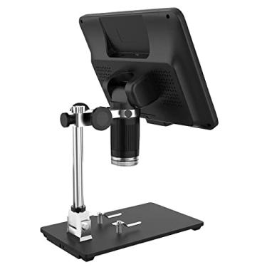 Imagem de Adaptador para microscópio AD208 LCD Display Screen 5X-1200X Microscópio Digital Acessórios para Microscópio (Cor: Sem bateria)