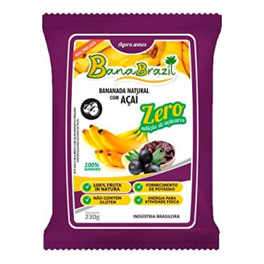 Imagem de Bananada - Açaí - Zero Açúcar 230g - 10UN