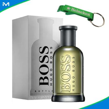 Imagem de Perfume Masculino Hugo Boss Bottled Eau De Toilette 100ml Com Chaveiro Abridor